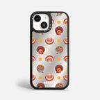 Case Funda Shell Pattern - Espejo Premium Para iPhone 17-12 Samsung S26-S22