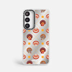 Case Funda Shell Pattern - Espejo Premium Para iPhone 17-12 Samsung S26-S22