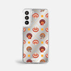 Case Funda Shell Pattern - Espejo Premium Para iPhone 17-12 Samsung S26-S22