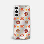 Case Funda Shell Pattern - Espejo Premium Para iPhone 17-12 Samsung S26-S22