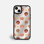 Case Funda Shell Pattern - Espejo Premium Para iPhone 17-12 Samsung S26-S22