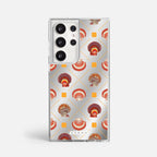 Case Funda Shell Pattern - Espejo Premium Para iPhone 17-12 Samsung S26-S22