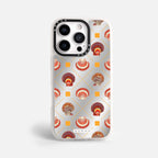 Case Funda Shell Pattern - Espejo Premium Para iPhone 17-12 Samsung S26-S22