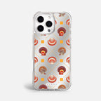 Case Funda Shell Pattern - Espejo Premium Para iPhone 17-12 Samsung S26-S22