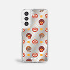 Case Funda Shell Pattern - Espejo Premium Para iPhone 17-12 Samsung S26-S22