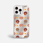 Case Funda Shell Pattern - Espejo Premium Para iPhone 17-12 Samsung S26-S22