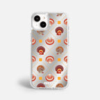 Case Funda Shell Pattern - Espejo Premium Para iPhone 17-12 Samsung S26-S22