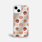 Case Funda Shell Pattern - Espejo Premium Para iPhone 17-12 Samsung S26-S22