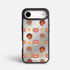Case Funda Shell Pattern - Espejo Premium Para iPhone 17-12 Samsung S26-S22