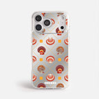 Case Funda Shell Pattern - Espejo Premium Para iPhone 17-12 Samsung S26-S22