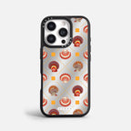 Case Funda Shell Pattern - Espejo Premium Para iPhone 17-12 Samsung S26-S22