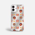 Case Funda Shell Pattern - Espejo Premium Para iPhone 17-12 Samsung S26-S22