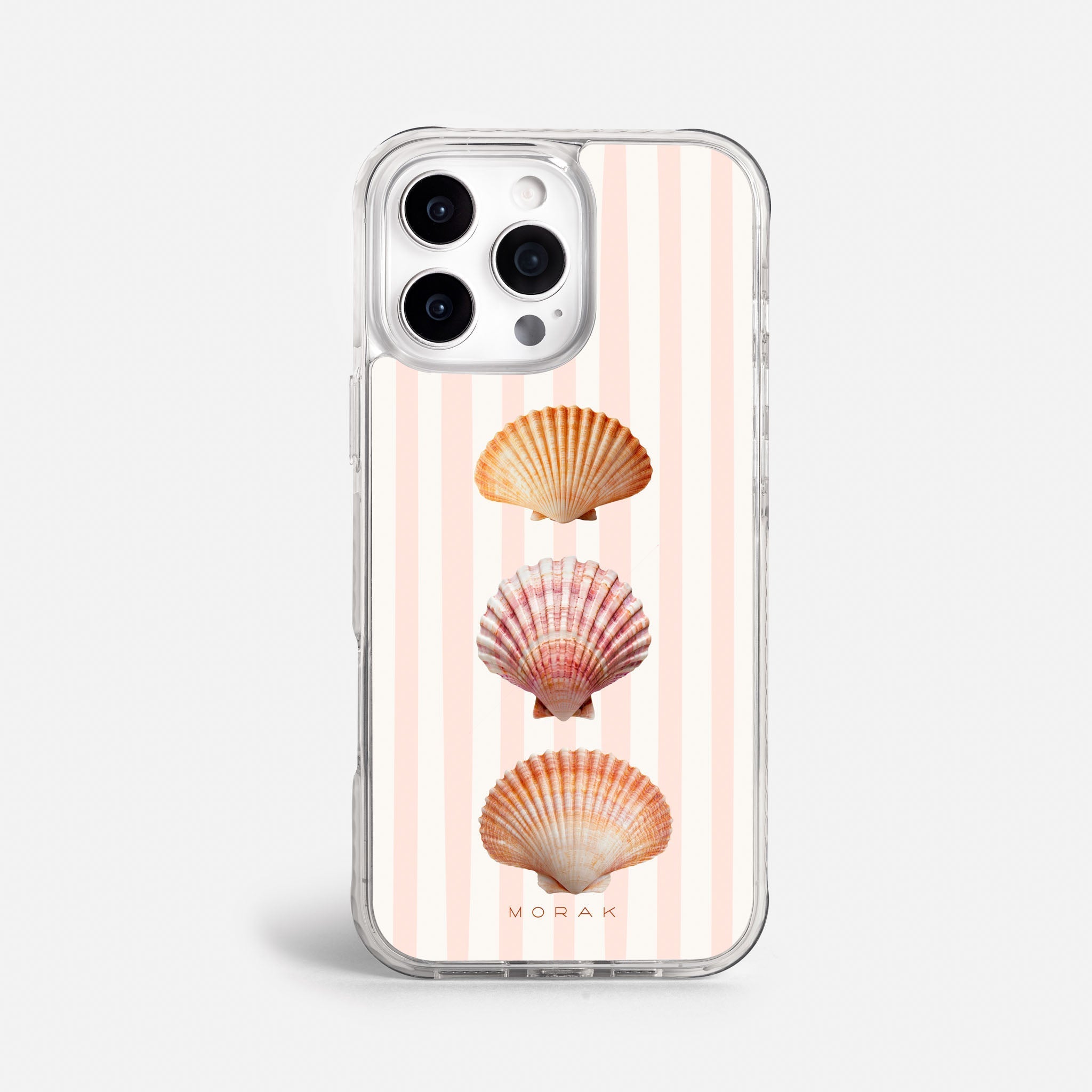 Case Shell Trio - Blanco Premium – Protección antigolpe | Diseño colombiano | Morak