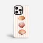 Case Funda Shell Trio - Blanco Premium Para iPhone 17-12 Samsung S26-S22