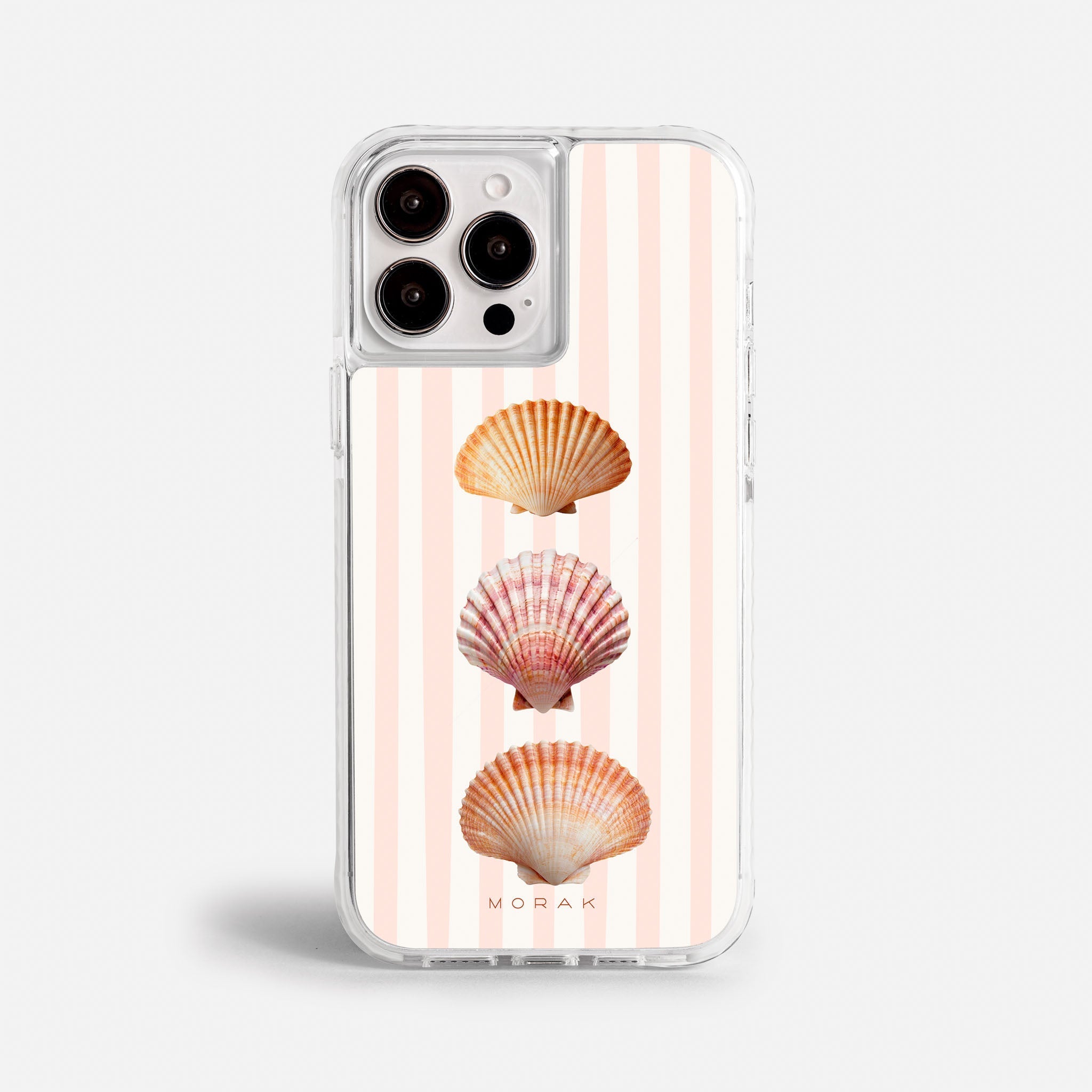 Case Shell Trio - Blanco Premium – Protección antigolpe | Diseño colombiano | Morak