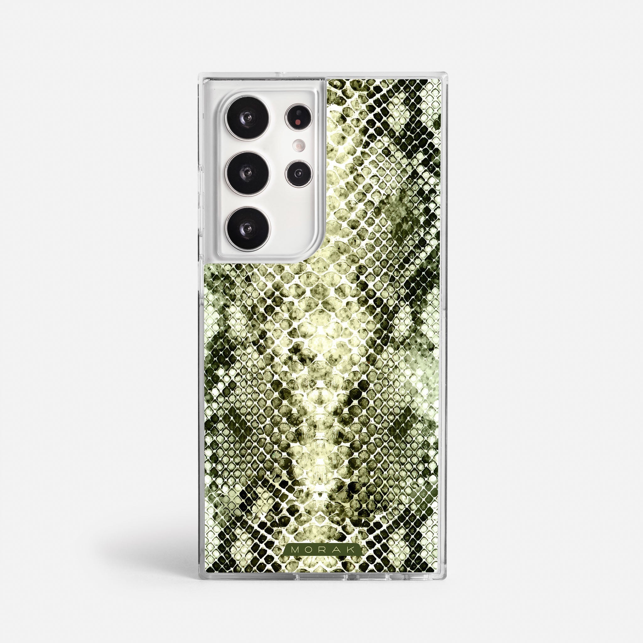 Case Snake Skin - Blanco Premium – Protección antigolpe | Diseño colombiano | Morak