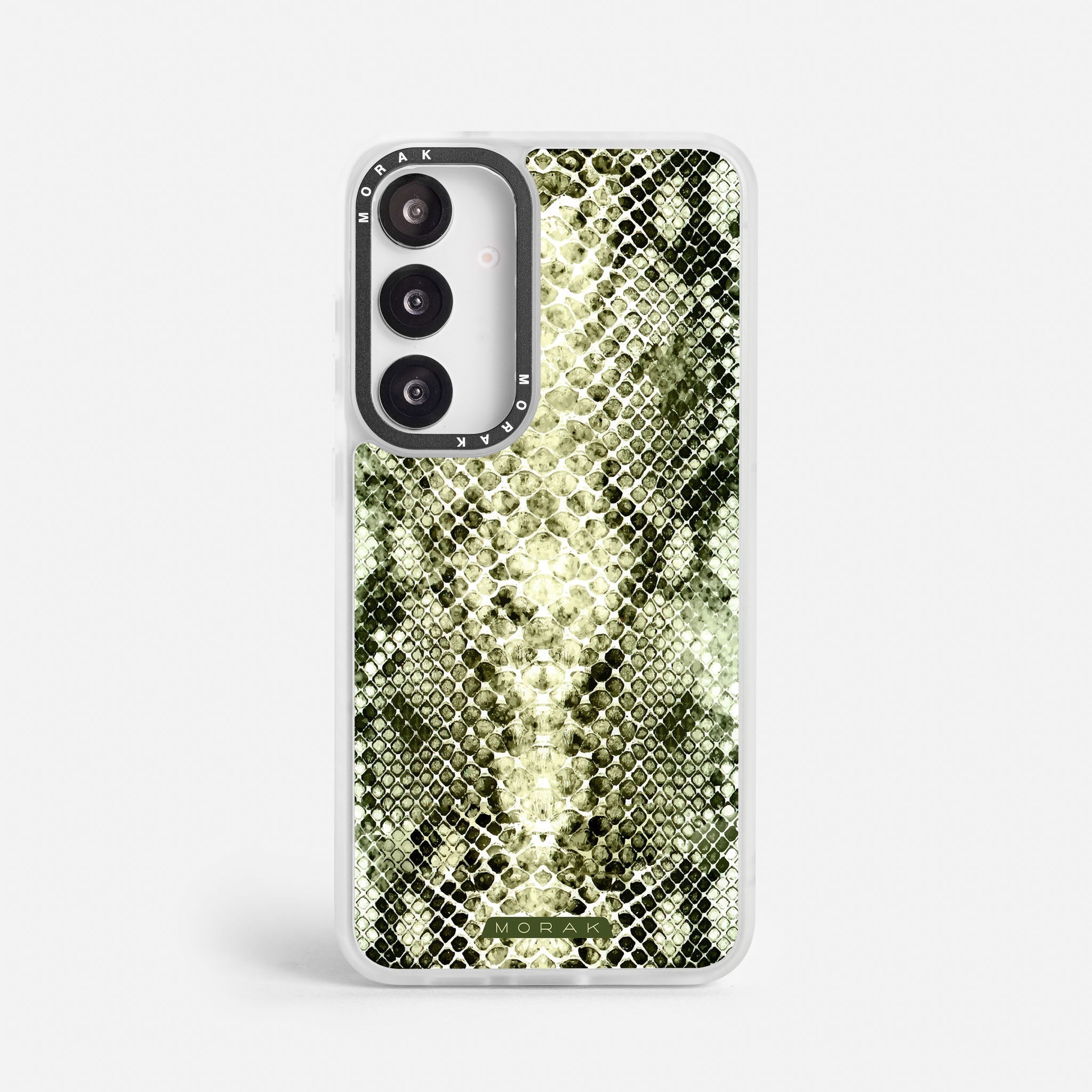 Case Snake Skin - Blanco Premium – Protección antigolpe | Diseño colombiano | Morak