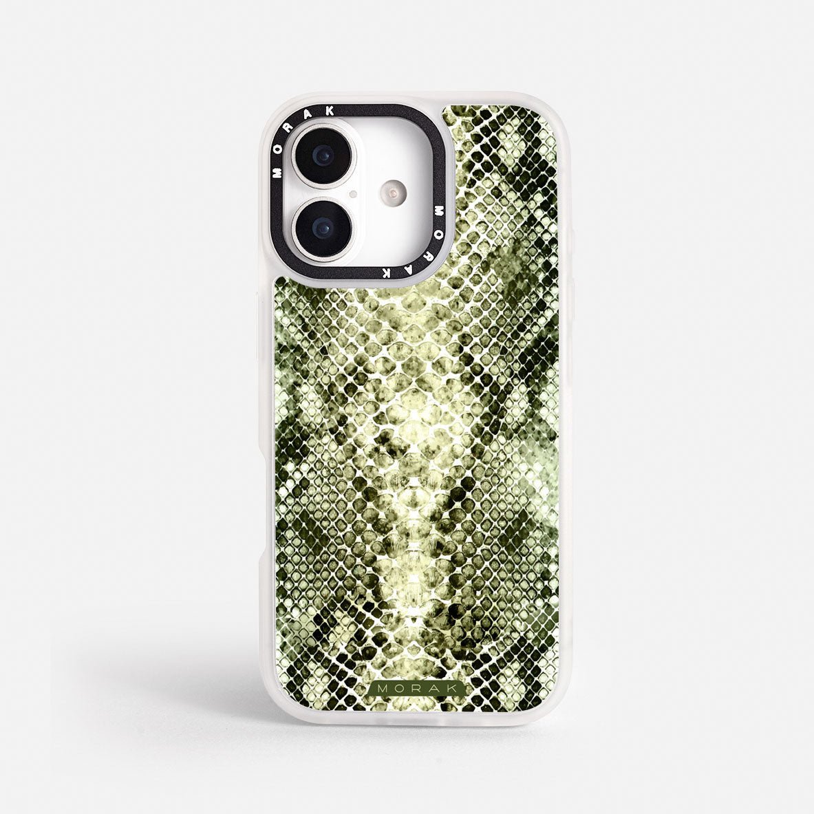 Case Snake Skin - Blanco Premium – Protección antigolpe | Diseño colombiano | Morak