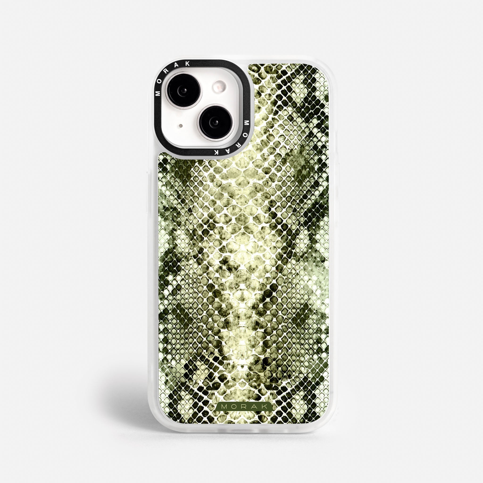 Case Snake Skin - Blanco Premium – Protección antigolpe | Diseño colombiano | Morak