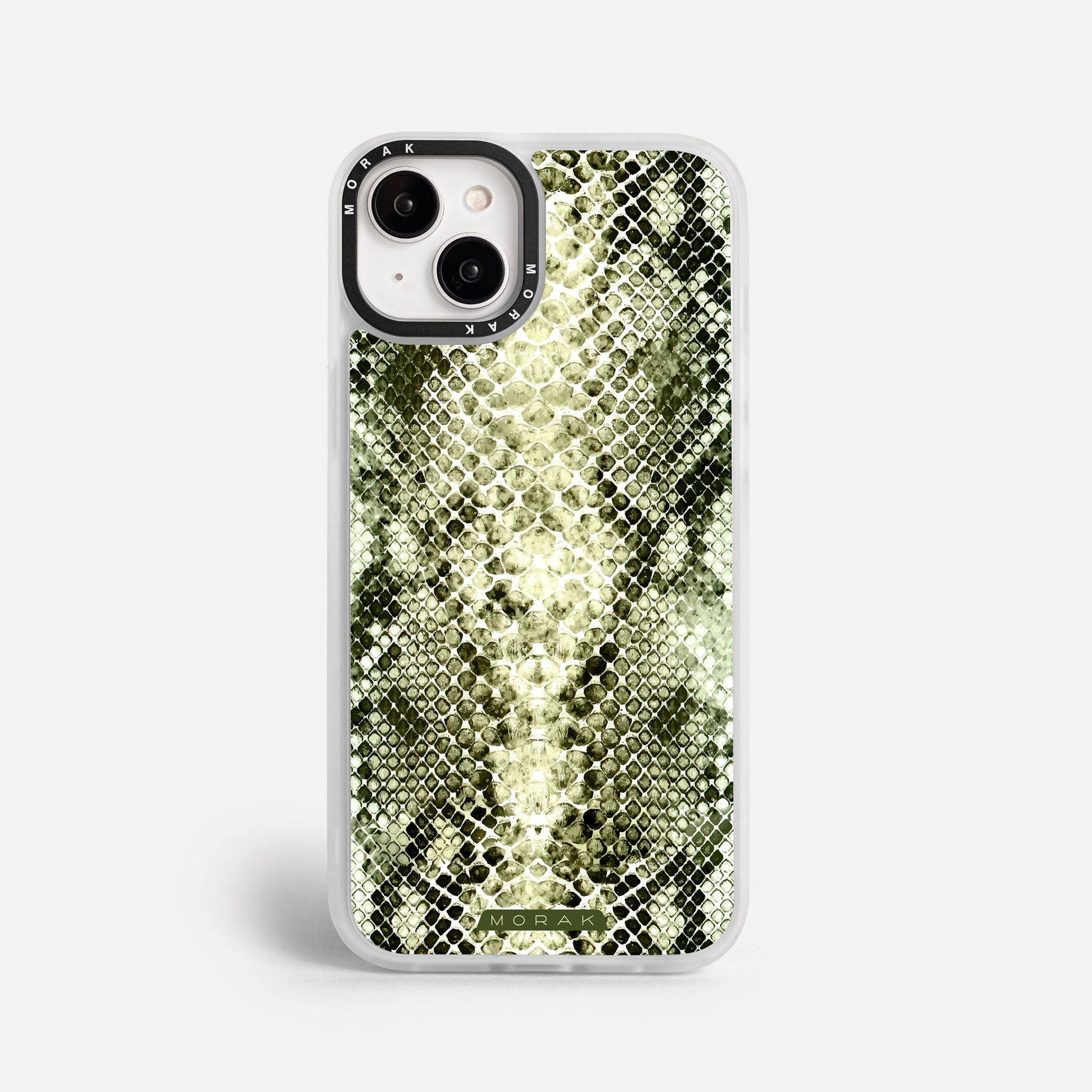 Case Snake Skin - Blanco Premium – Protección antigolpe | Diseño colombiano | Morak