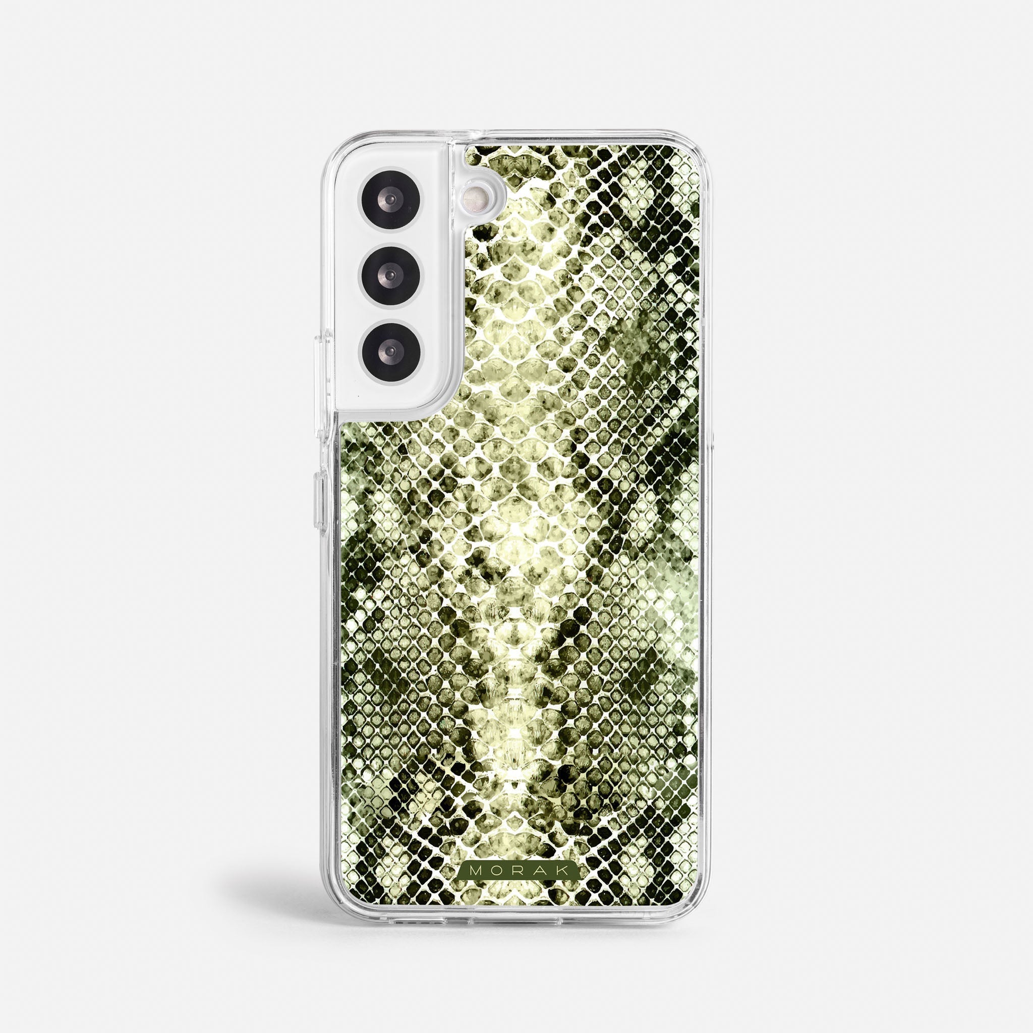 Case Snake Skin - Blanco Premium – Protección antigolpe | Diseño colombiano | Morak