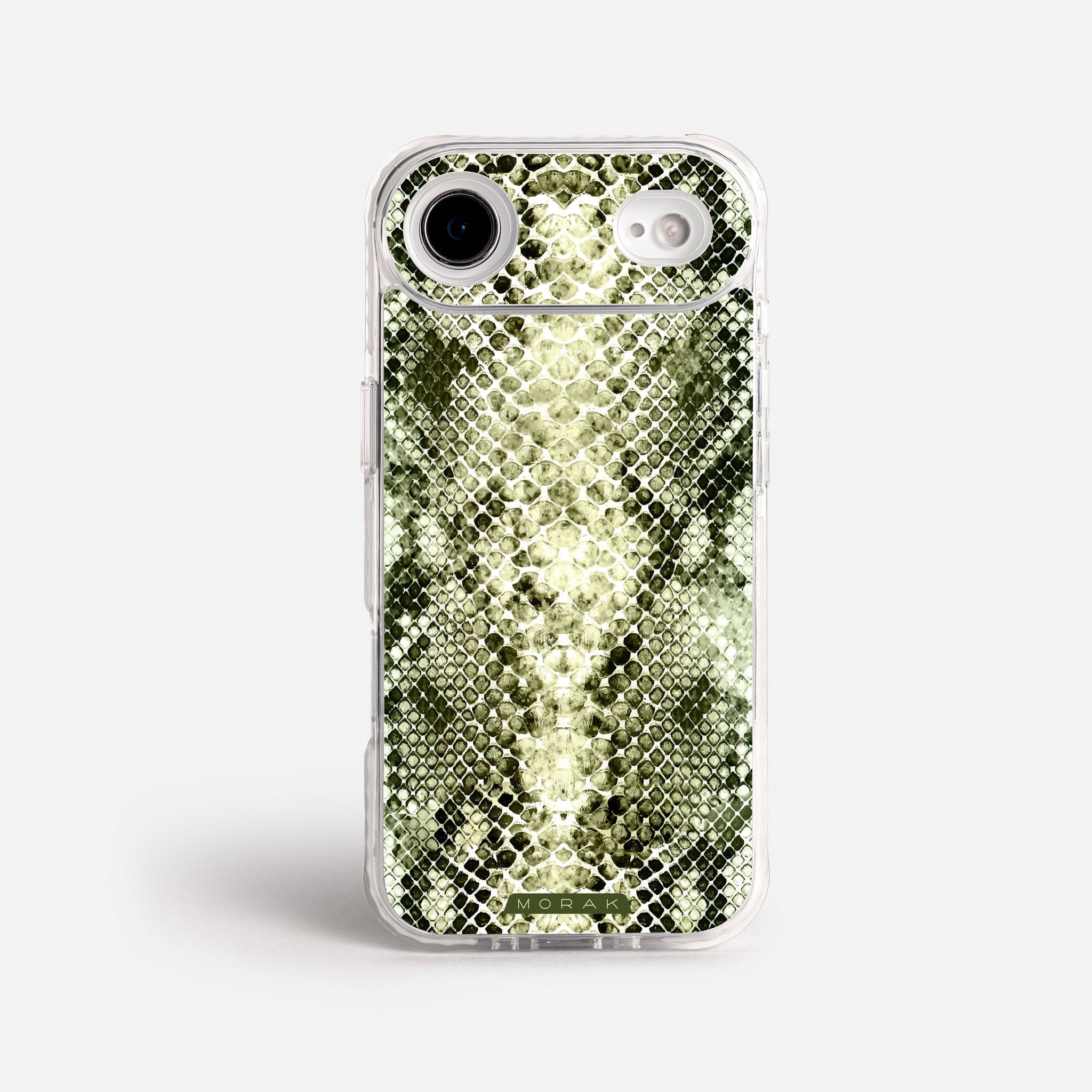 Case Snake Skin - Blanco Premium – Protección antigolpe | Diseño colombiano | Morak