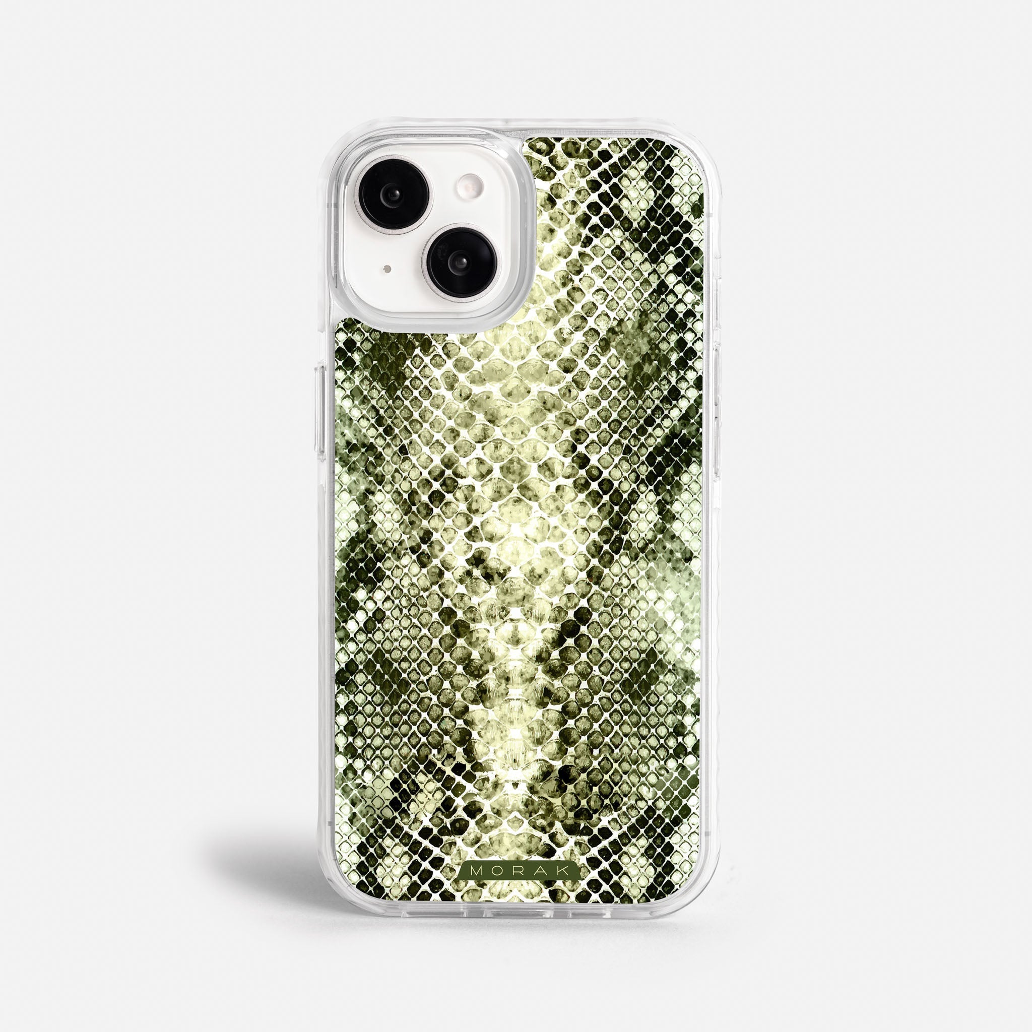 Case Snake Skin - Blanco Premium – Protección antigolpe | Diseño colombiano | Morak