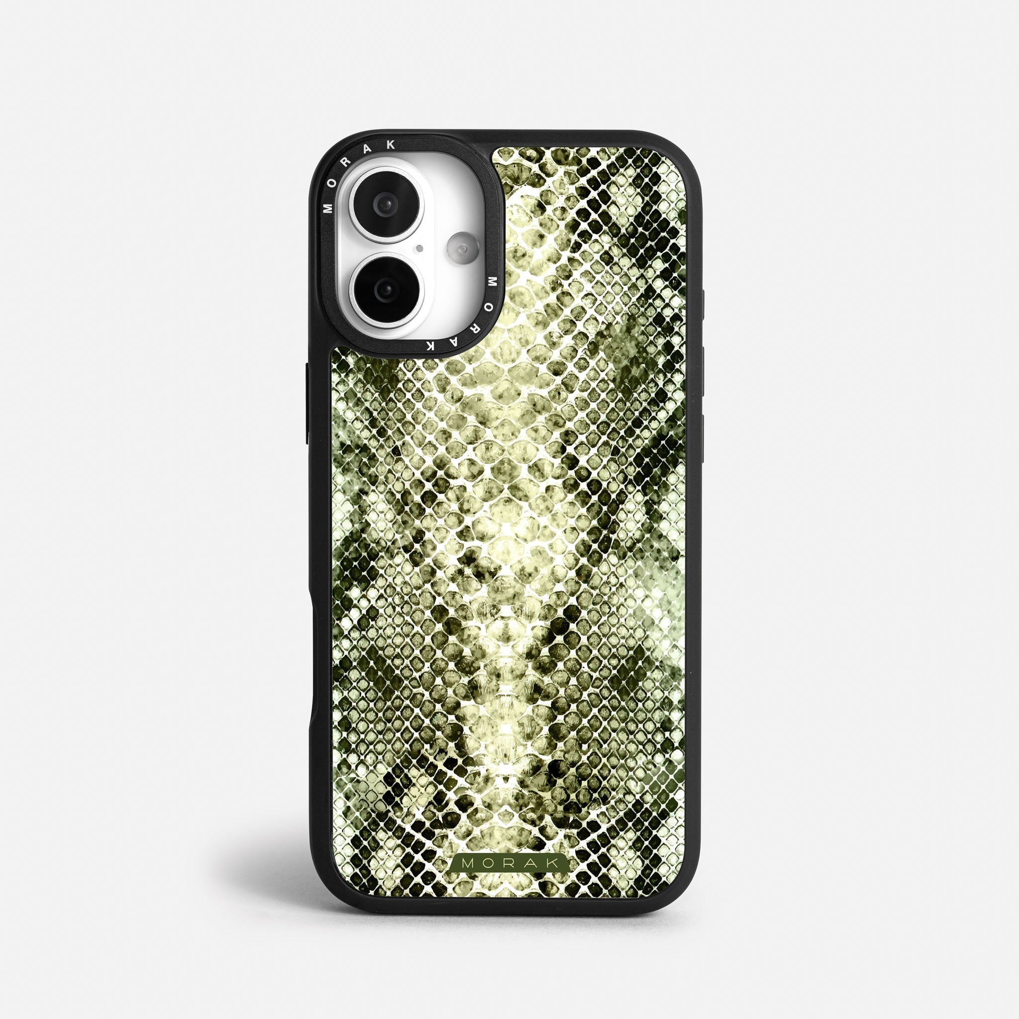 Case Snake Skin - Blanco Premium – Protección antigolpe | Diseño colombiano | Morak
