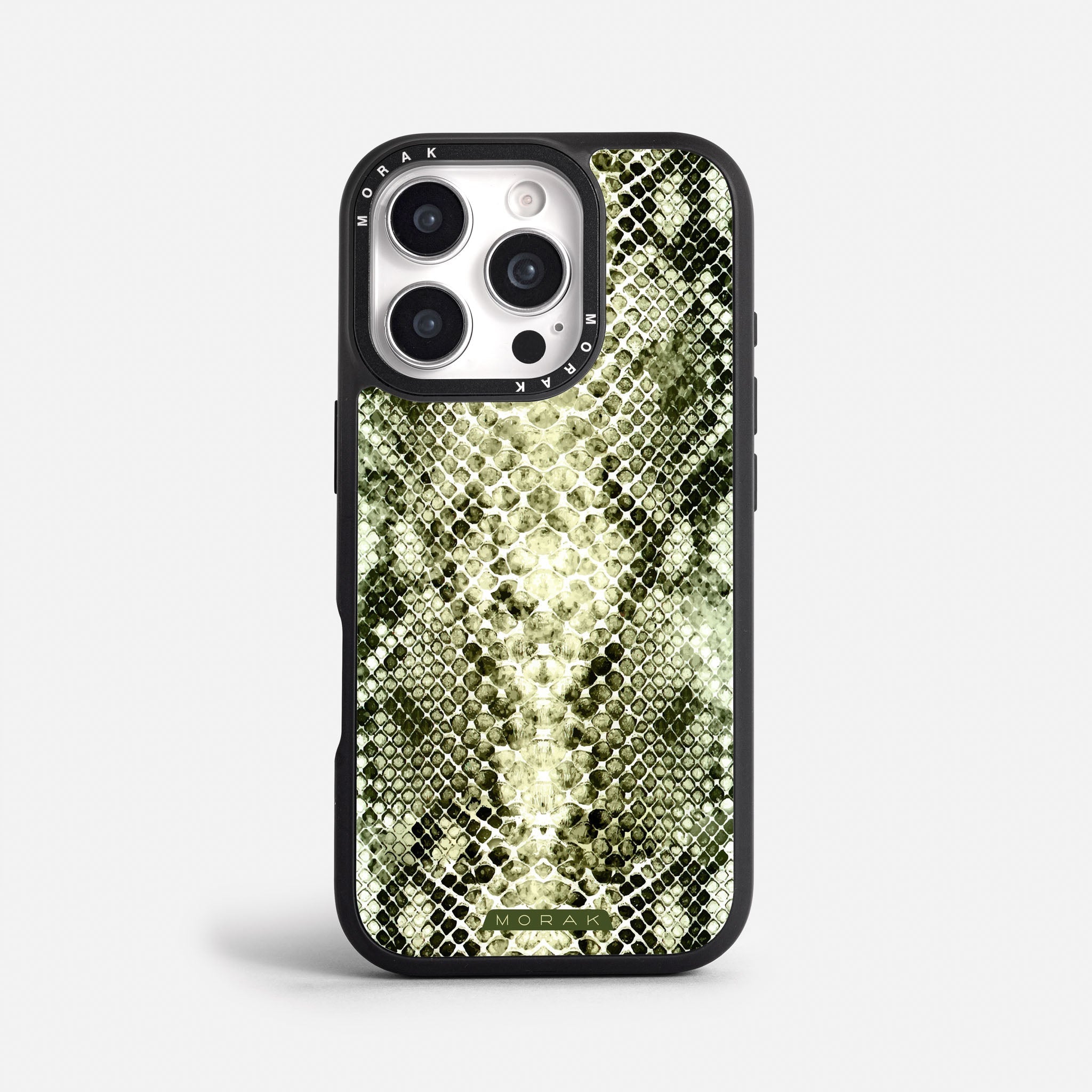 Case Snake Skin - Blanco Premium – Protección antigolpe | Diseño colombiano | Morak
