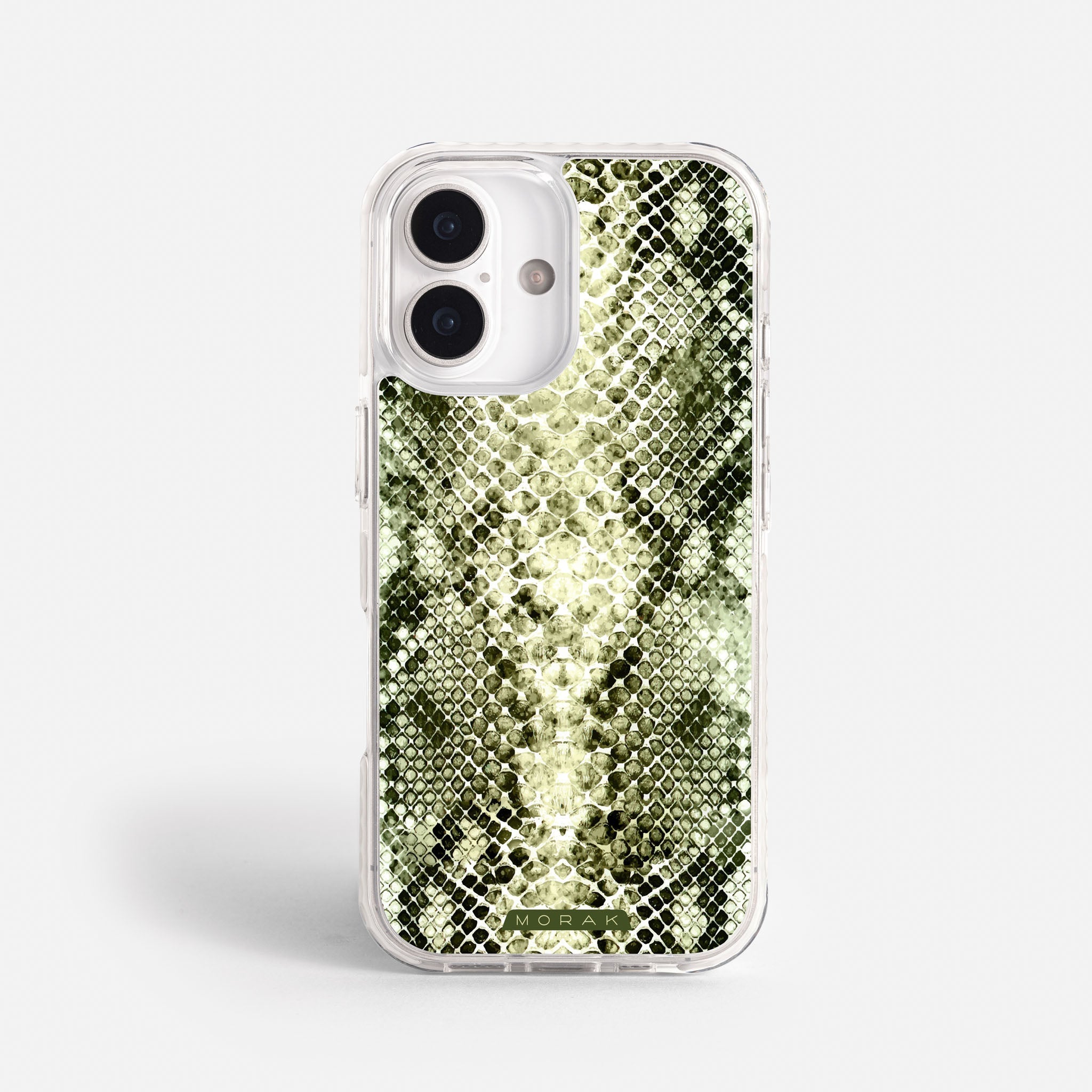 Case Snake Skin - Blanco Premium – Protección antigolpe | Diseño colombiano | Morak