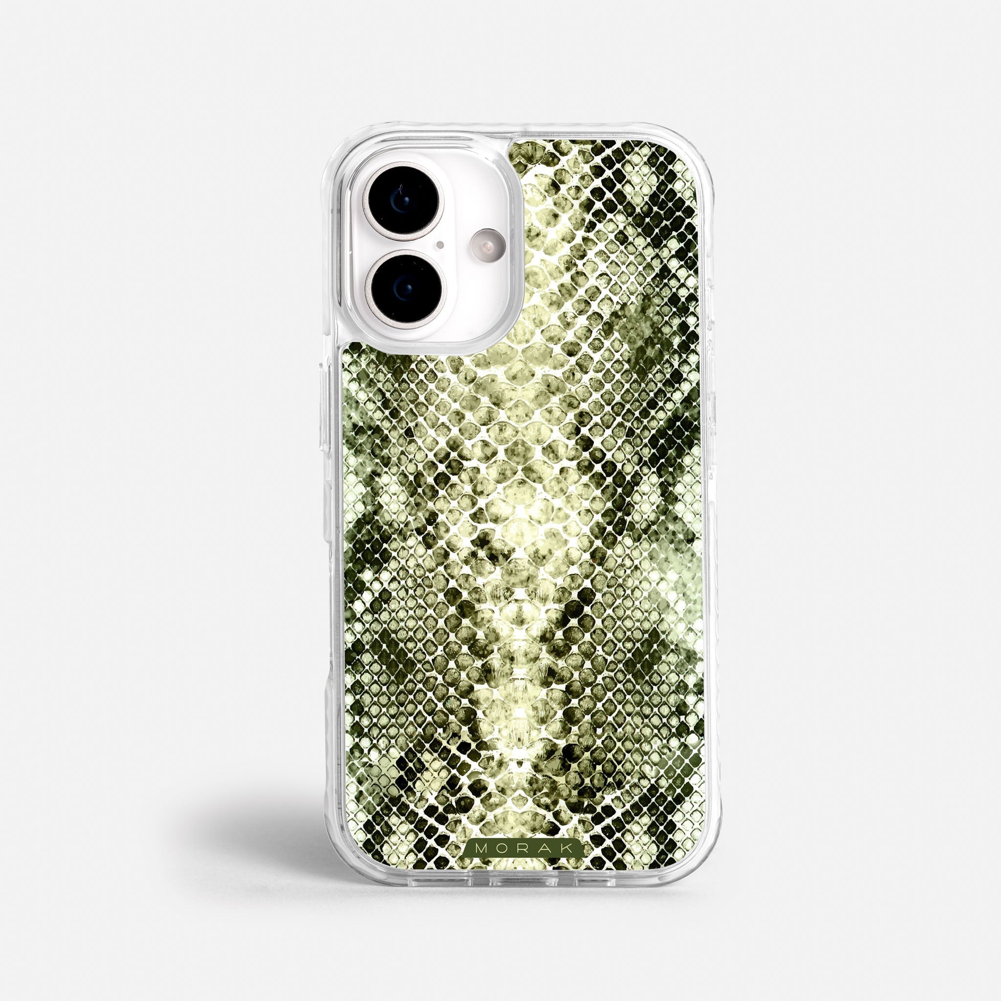 Case Snake Skin - Blanco Premium – Protección antigolpe | Diseño colombiano | Morak