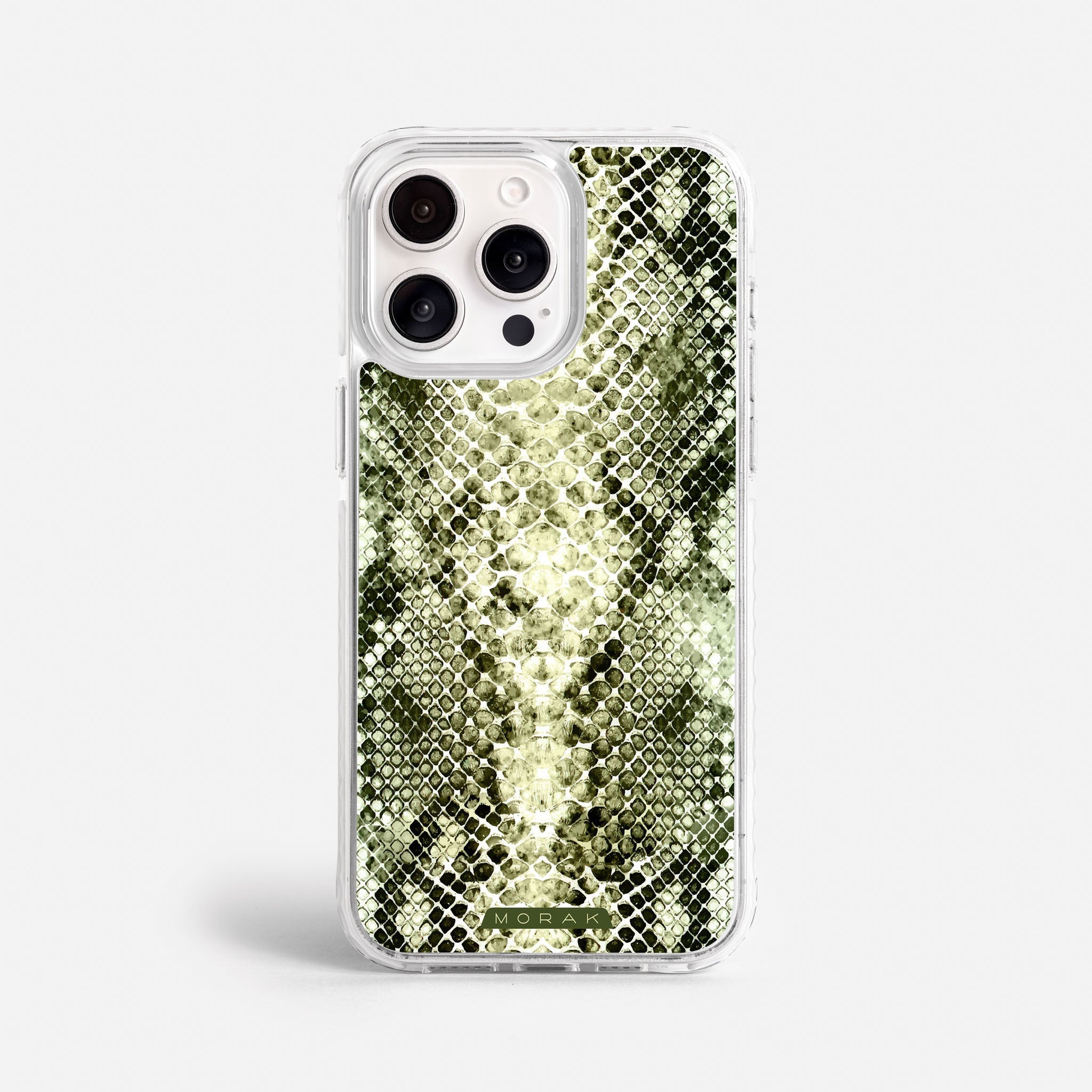 Case Snake Skin - Blanco Premium – Protección antigolpe | Diseño colombiano | Morak