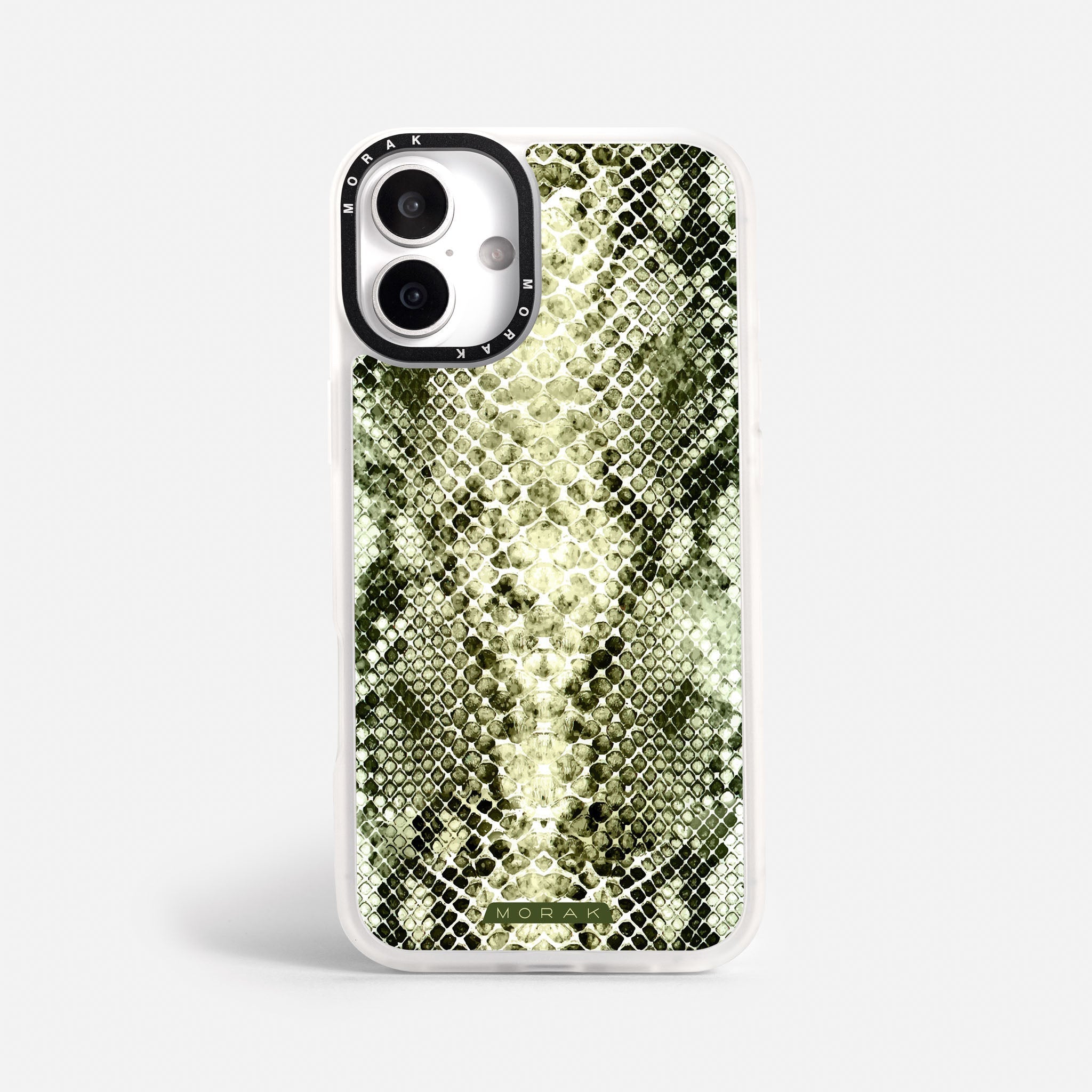 Case Snake Skin - Blanco Premium – Protección antigolpe | Diseño colombiano | Morak