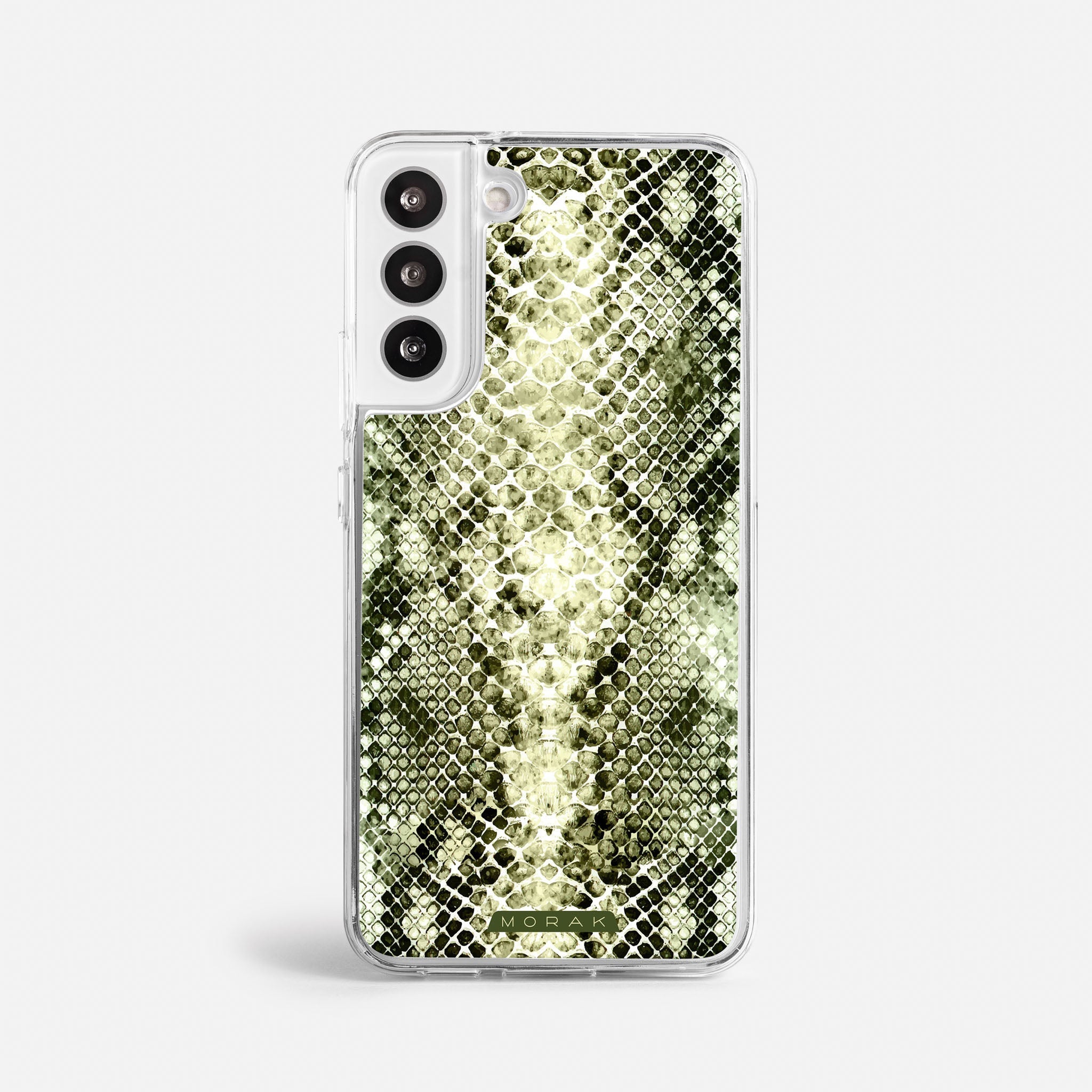 Case Snake Skin - Blanco Premium – Protección antigolpe | Diseño colombiano | Morak