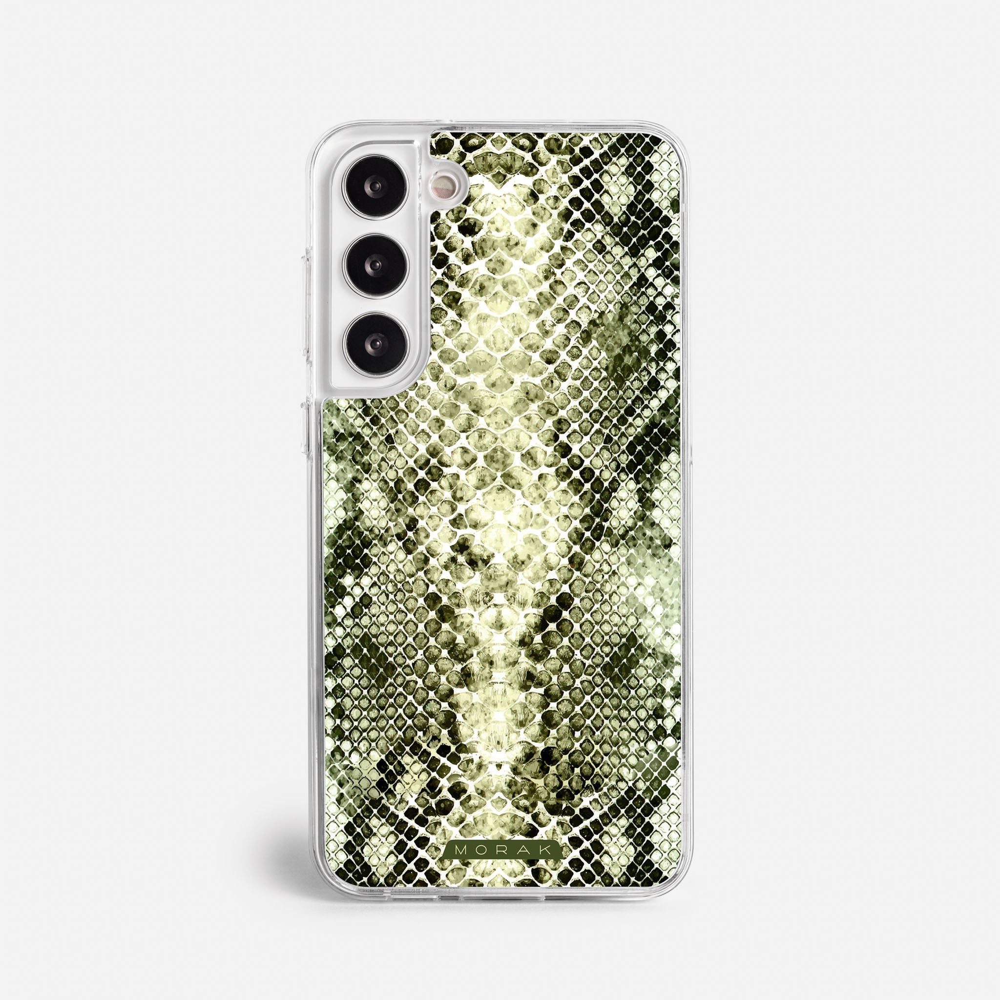 Case Snake Skin - Blanco Premium – Protección antigolpe | Diseño colombiano | Morak