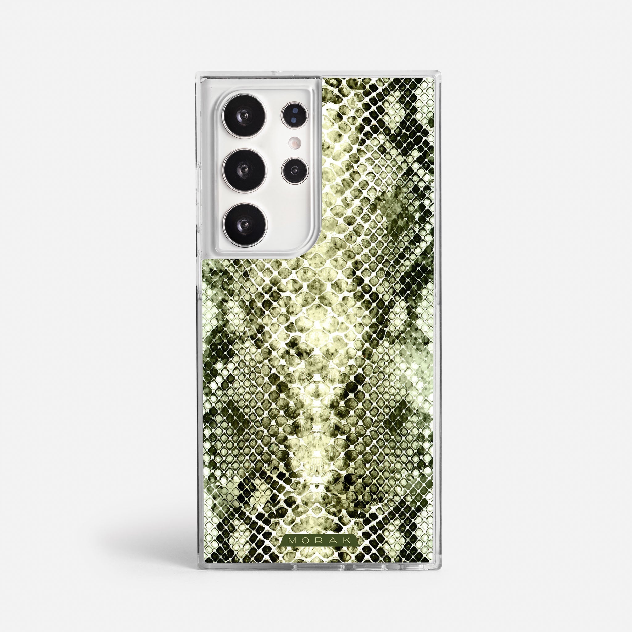 Case Snake Skin - Blanco Premium – Protección antigolpe | Diseño colombiano | Morak