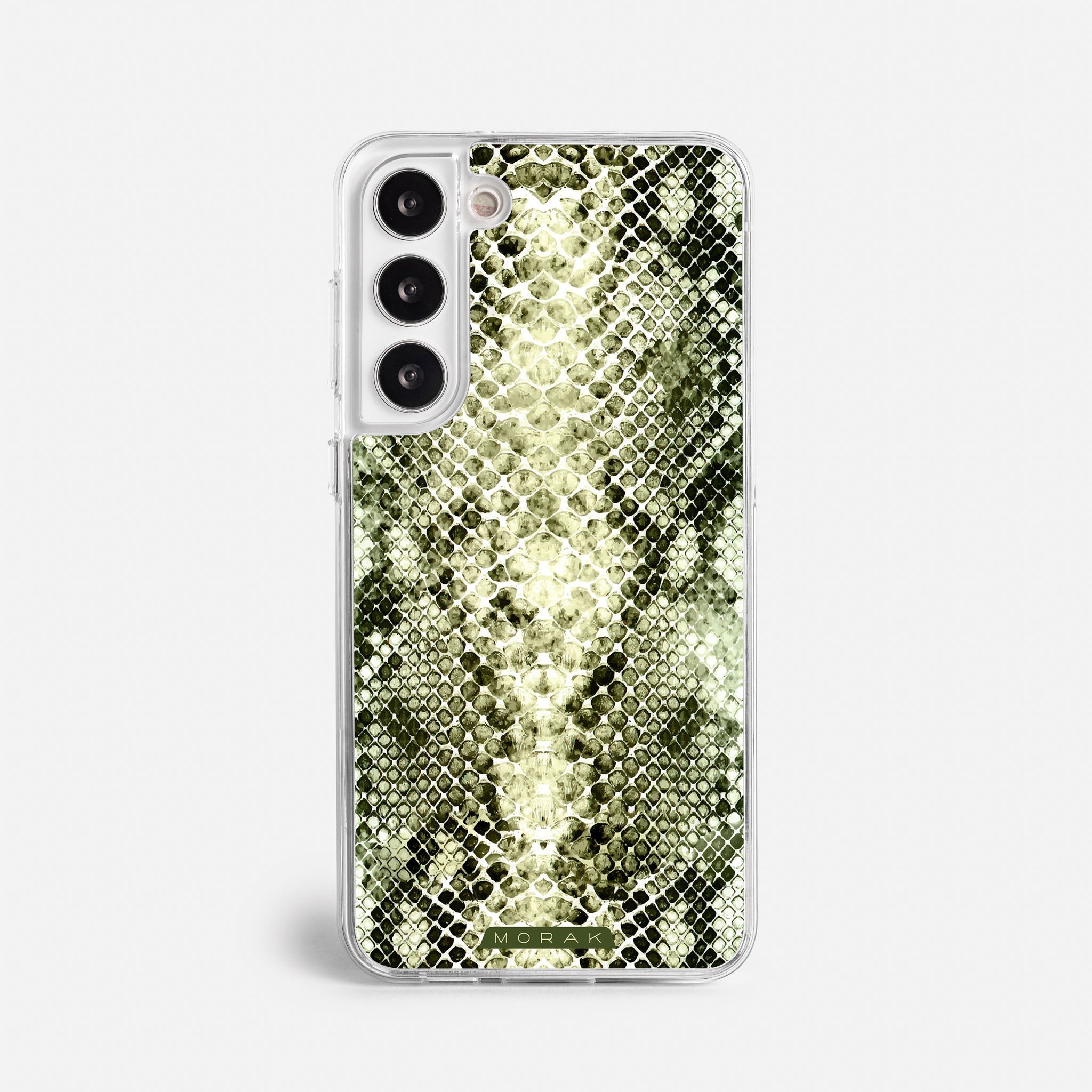 Case Snake Skin - Blanco Premium – Protección antigolpe | Diseño colombiano | Morak