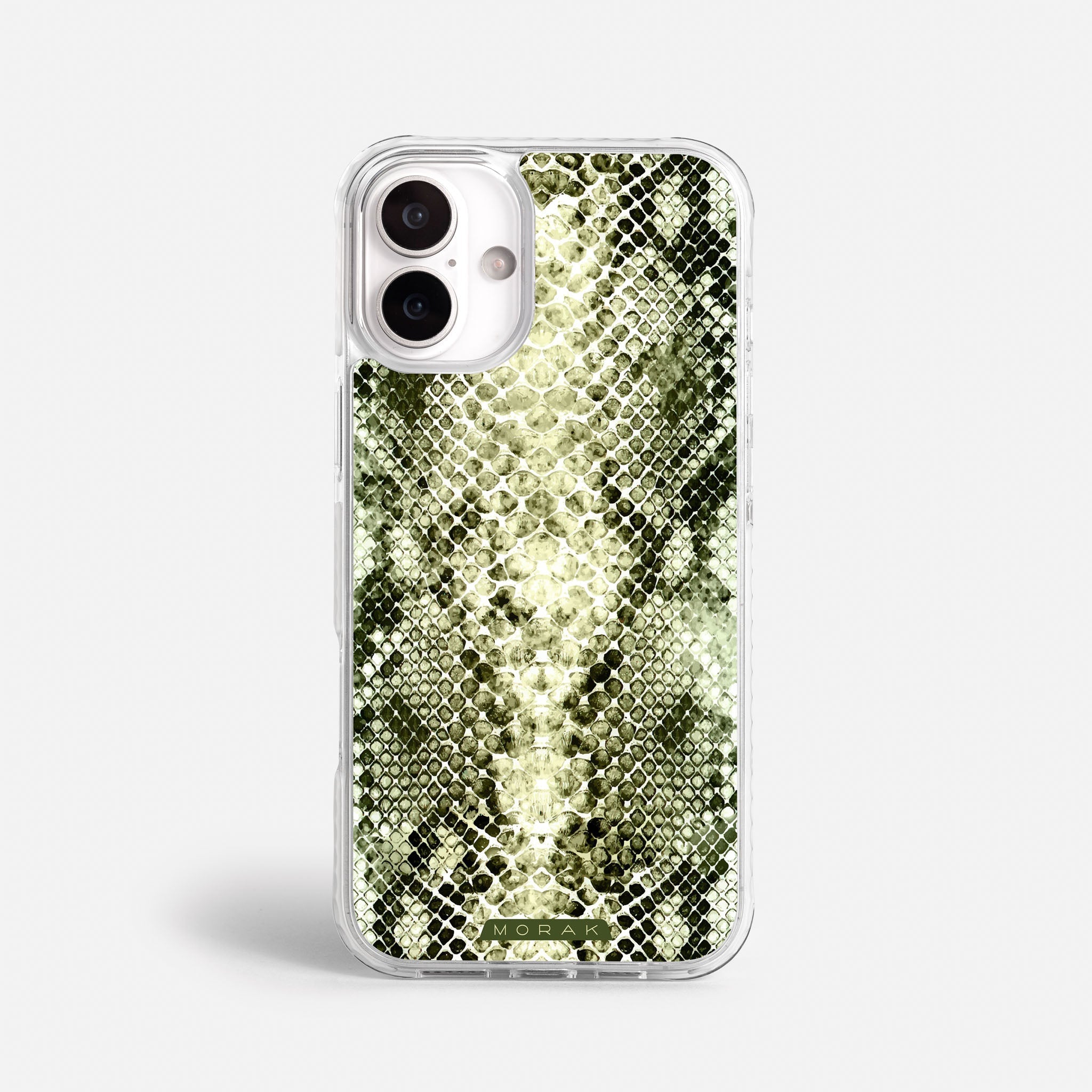 Case Snake Skin - Blanco Premium – Protección antigolpe | Diseño colombiano | Morak