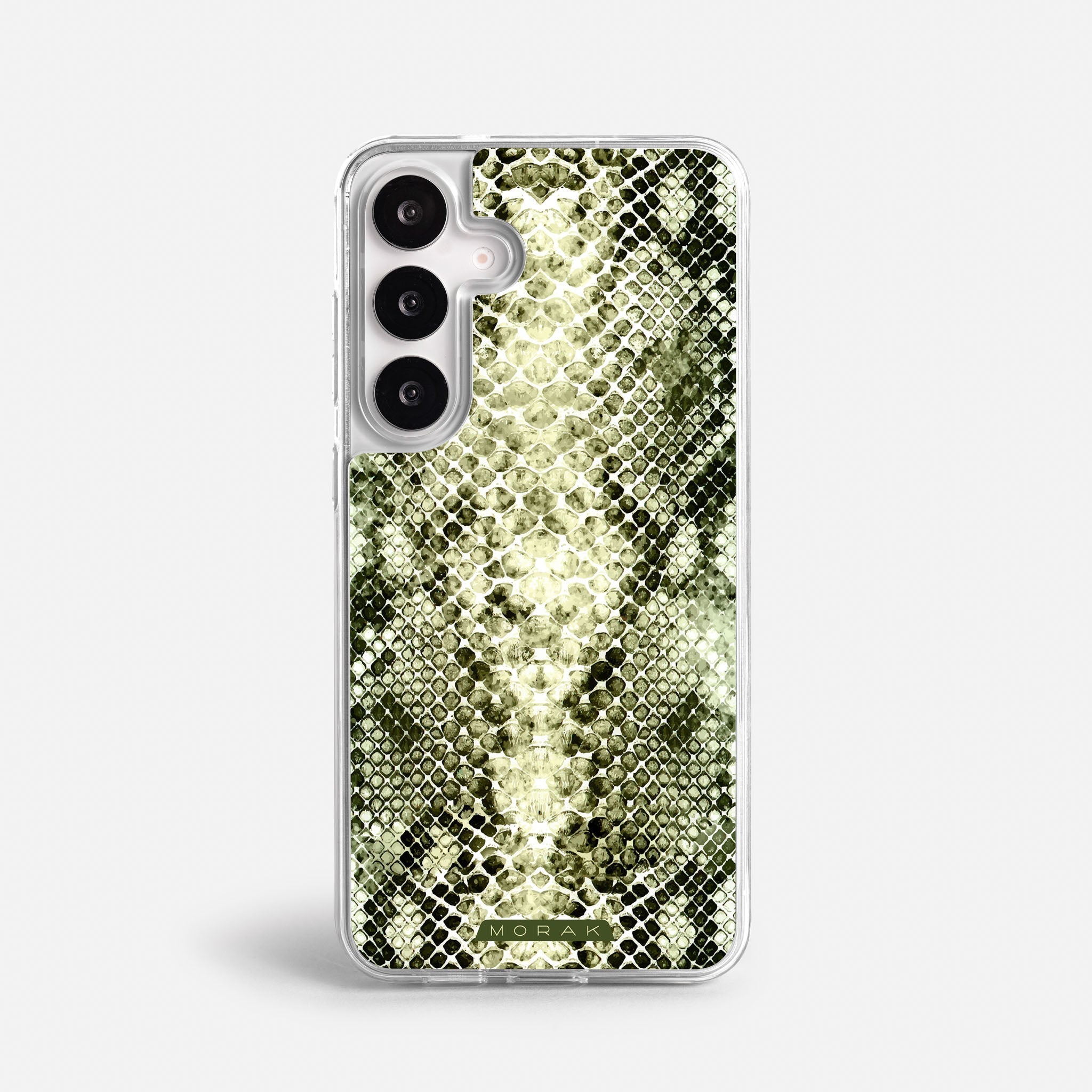 Case Snake Skin - Blanco Premium – Protección antigolpe | Diseño colombiano | Morak