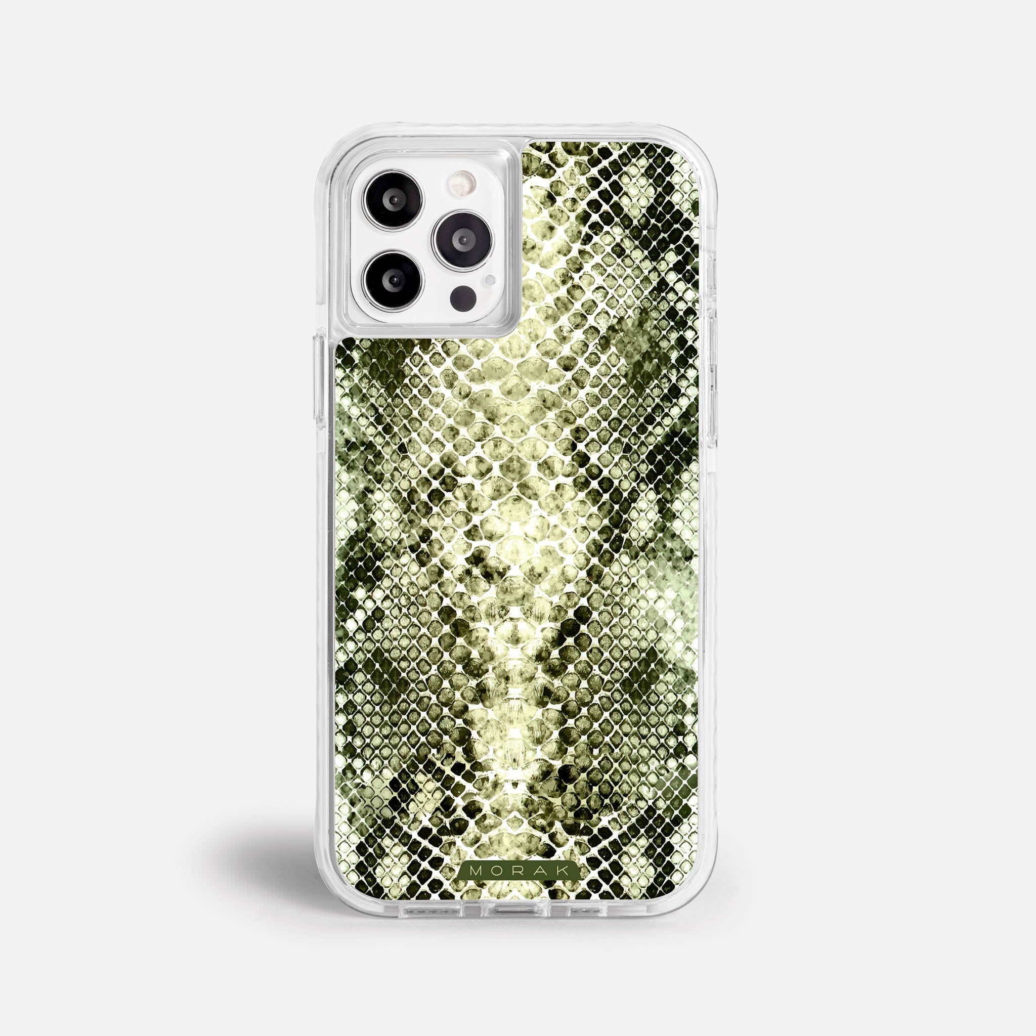 Case Snake Skin - Blanco Premium – Protección antigolpe | Diseño colombiano | Morak