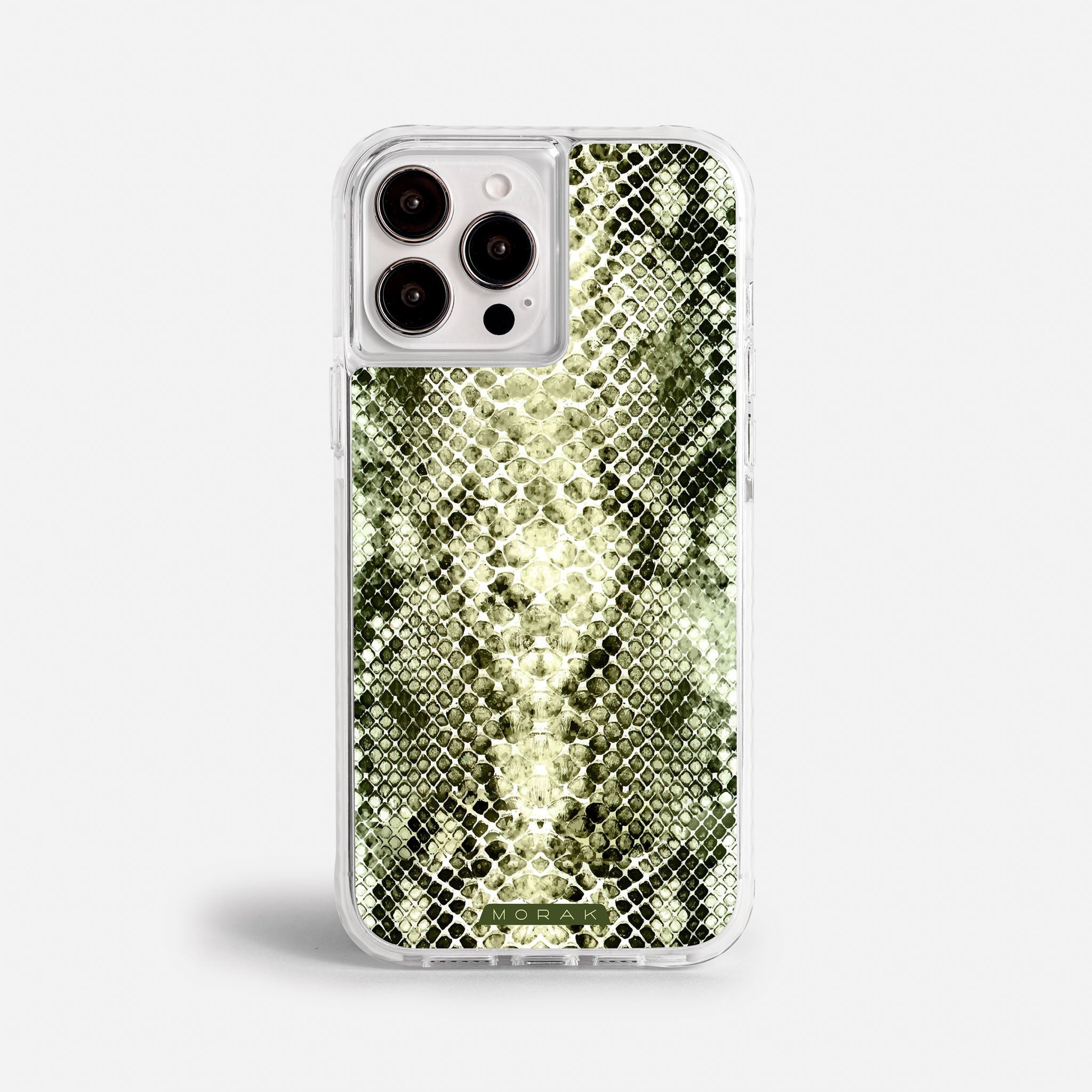 Case Snake Skin - Blanco Premium – Protección antigolpe | Diseño colombiano | Morak