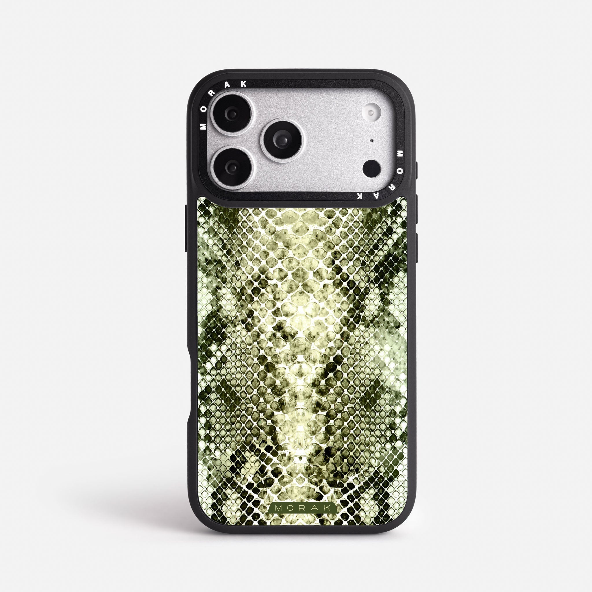 Case Snake Skin - Blanco Premium – Protección antigolpe | Diseño colombiano | Morak