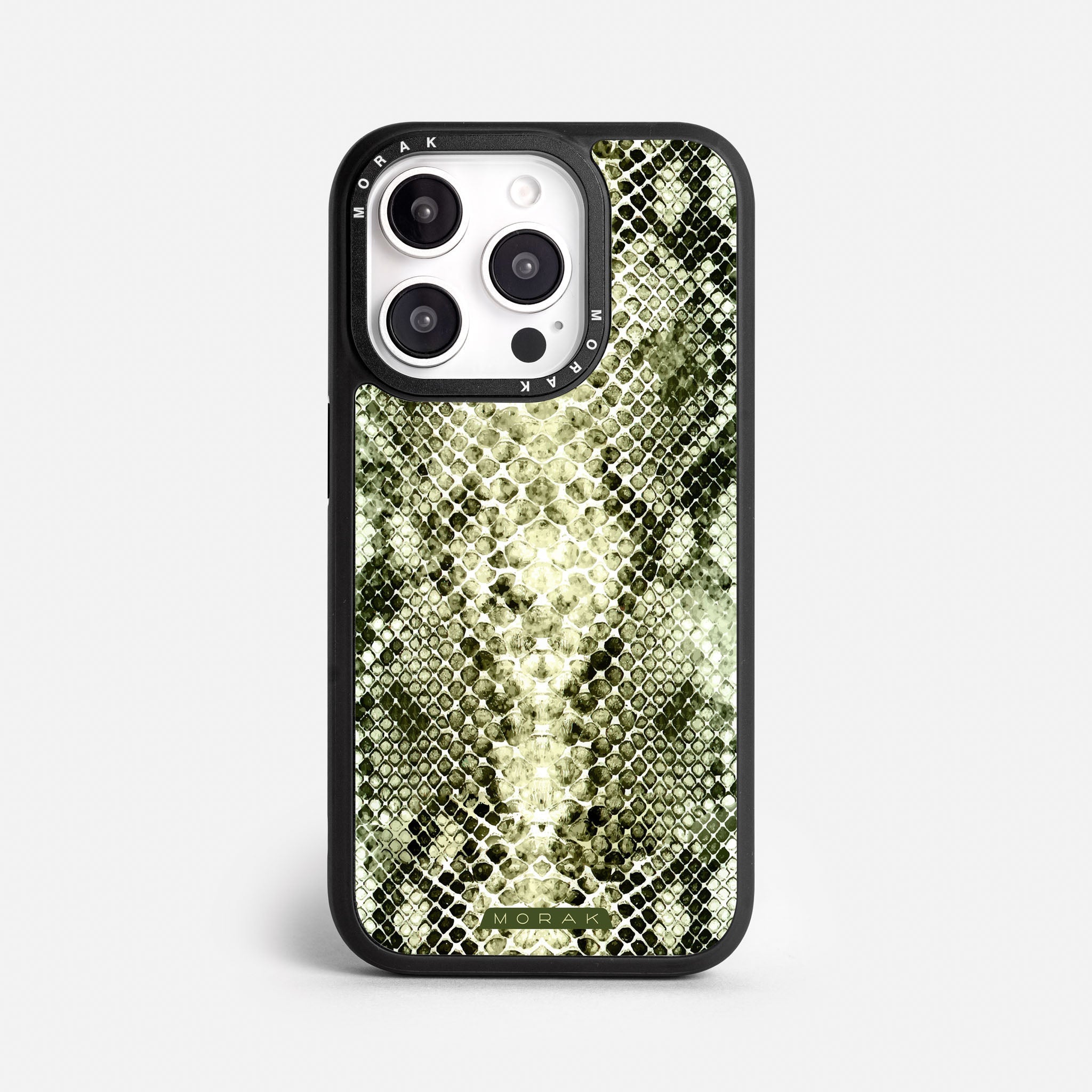 Case Snake Skin - Blanco Premium – Protección antigolpe | Diseño colombiano | Morak