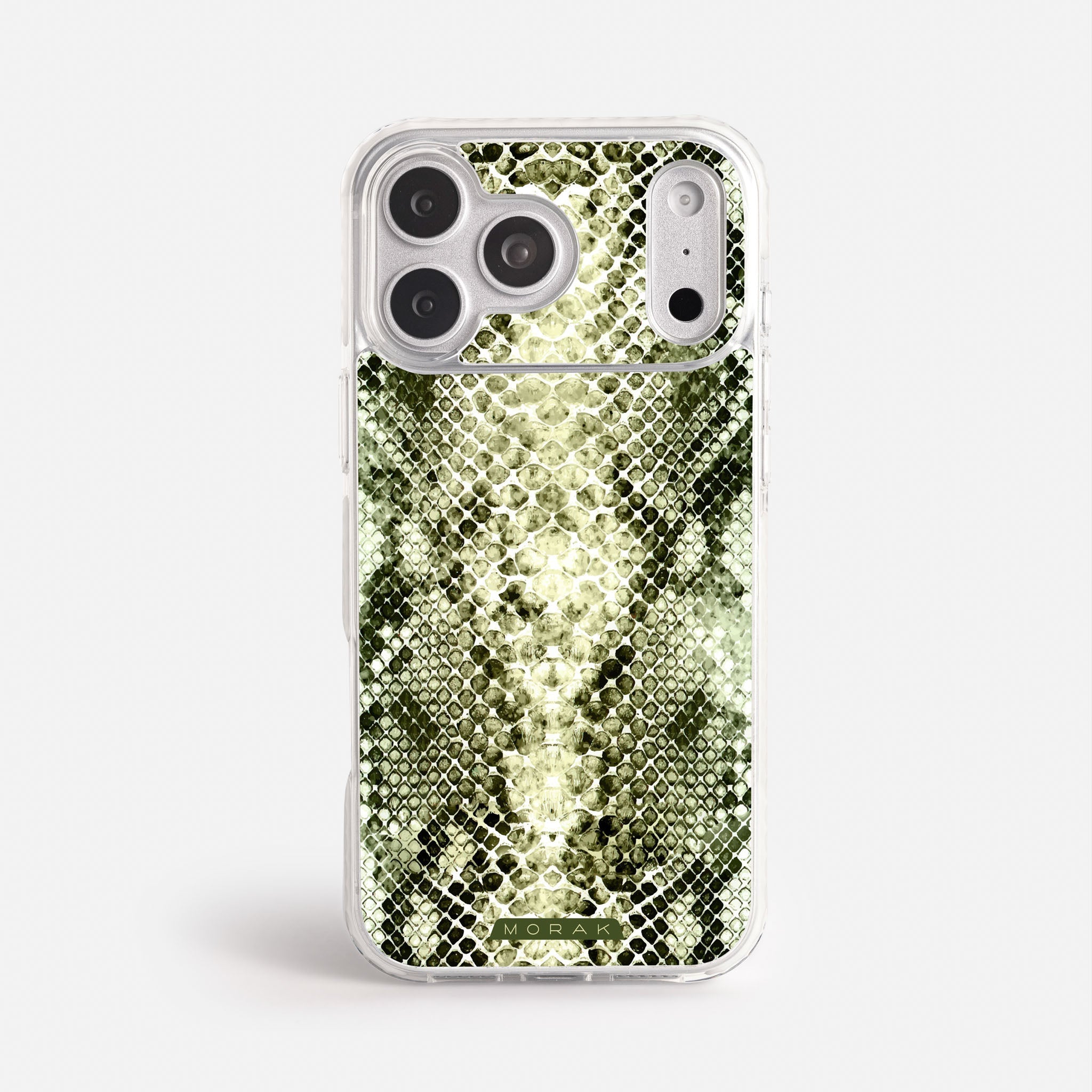 Case Snake Skin - Blanco Premium – Protección antigolpe | Diseño colombiano | Morak