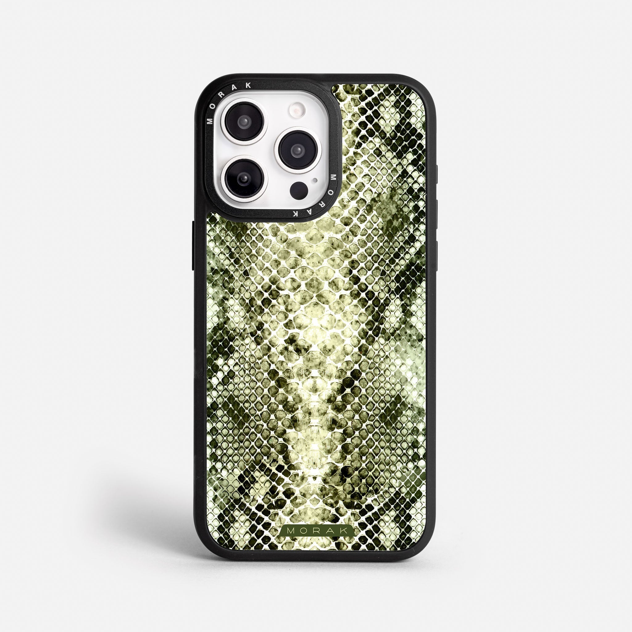 Case Snake Skin - Blanco Premium – Protección antigolpe | Diseño colombiano | Morak