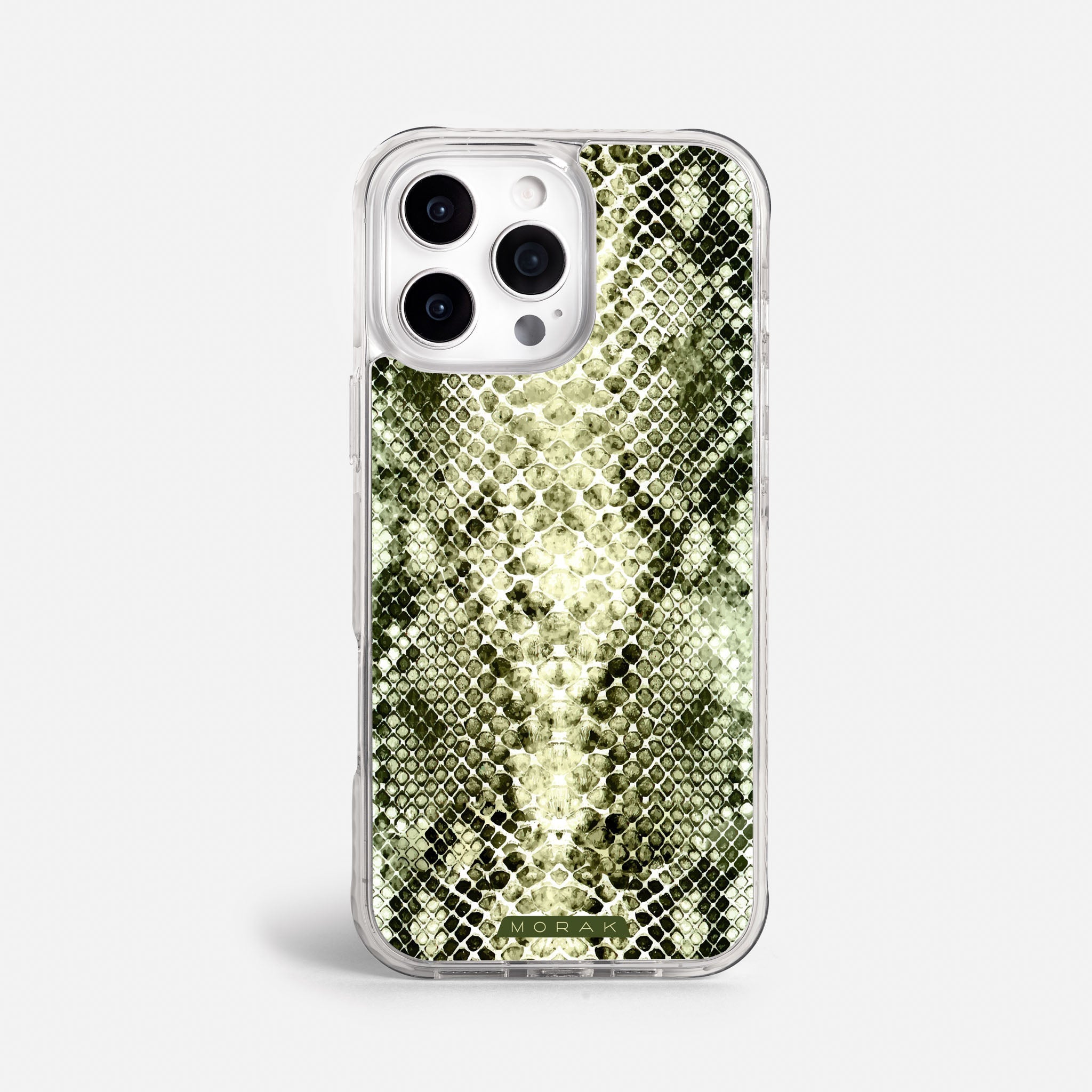 Case Snake Skin - Blanco Premium – Protección antigolpe | Diseño colombiano | Morak