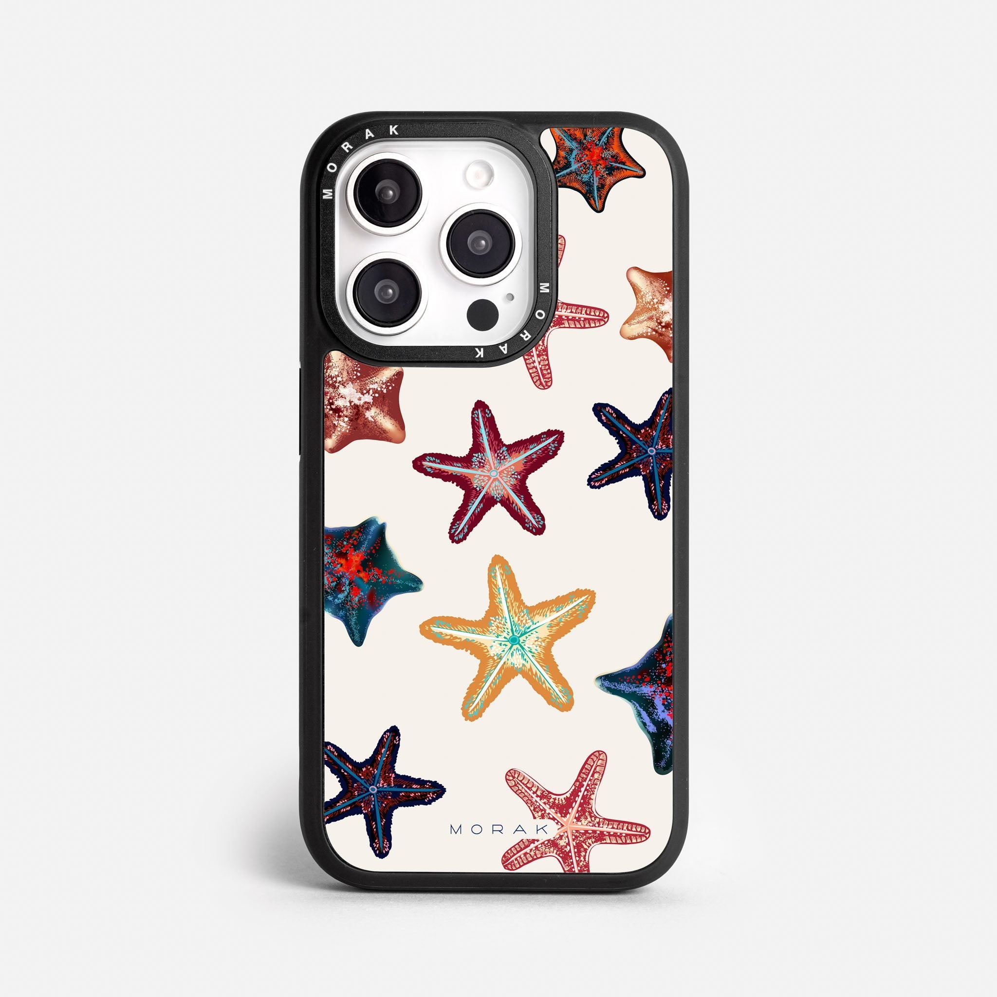 Case Starfish Pop - Blanco Premium – Protección antigolpe | Diseño colombiano | Morak