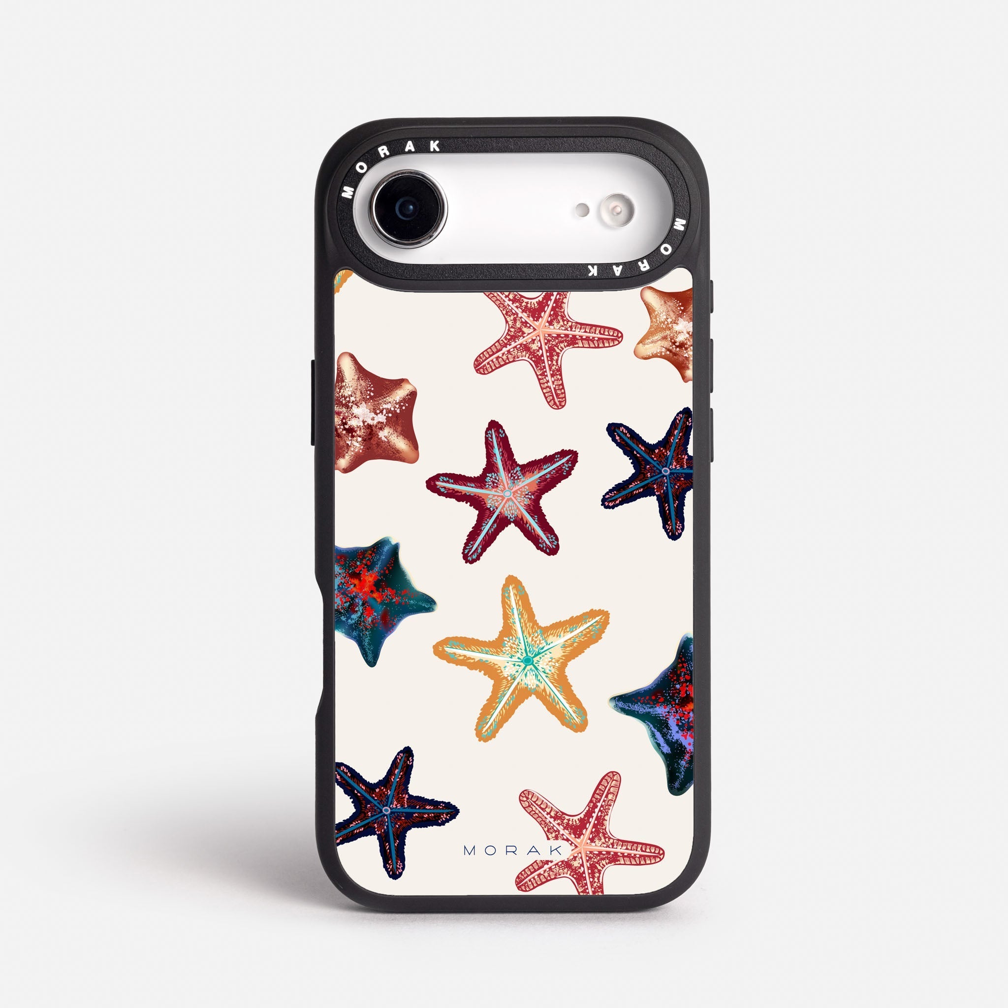 Case Starfish Pop - Blanco Premium – Protección antigolpe | Diseño colombiano | Morak