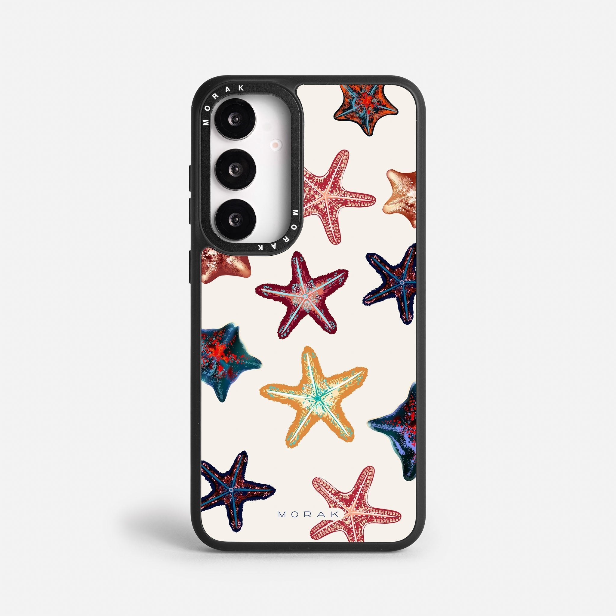 Case Starfish Pop - Blanco Premium – Protección antigolpe | Diseño colombiano | Morak
