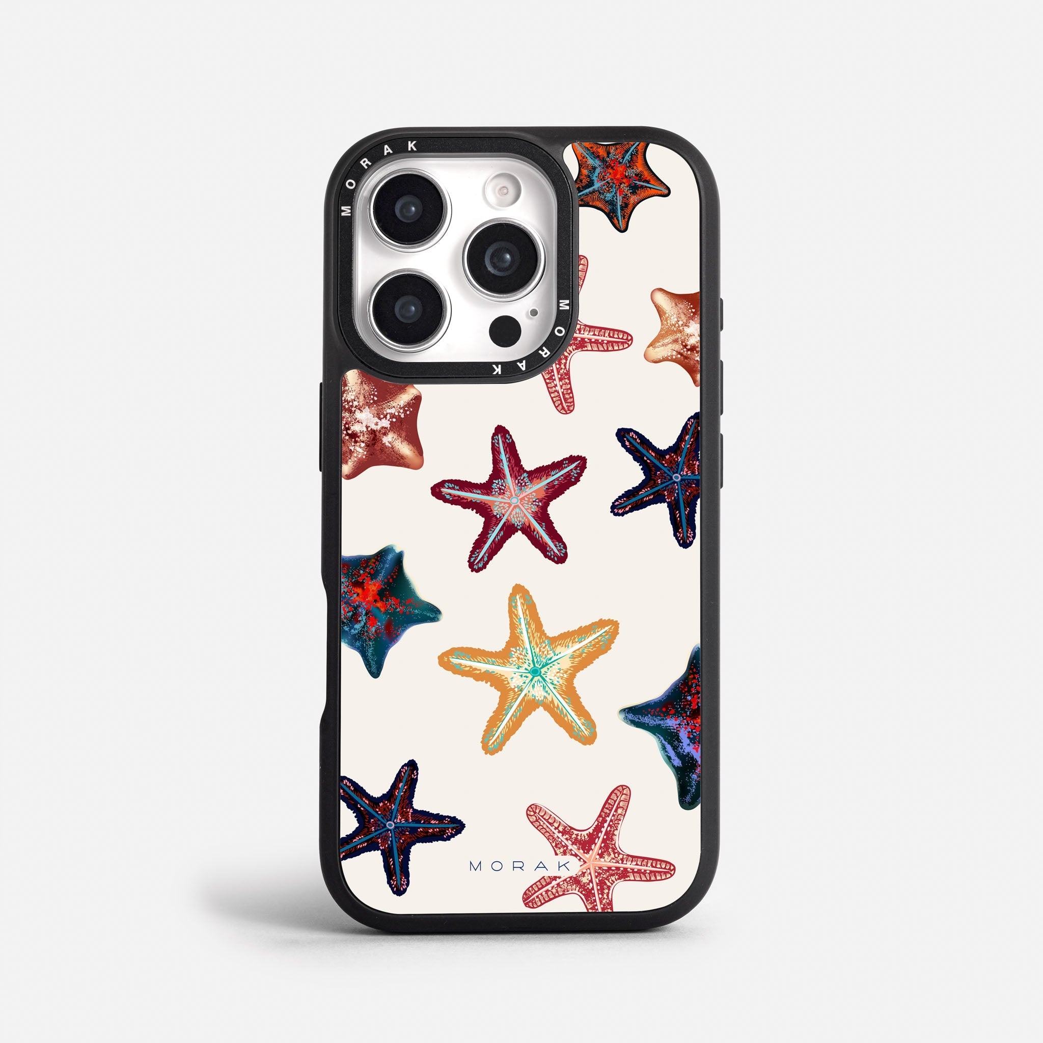 Case Starfish Pop - Blanco Premium – Protección antigolpe | Diseño colombiano | Morak